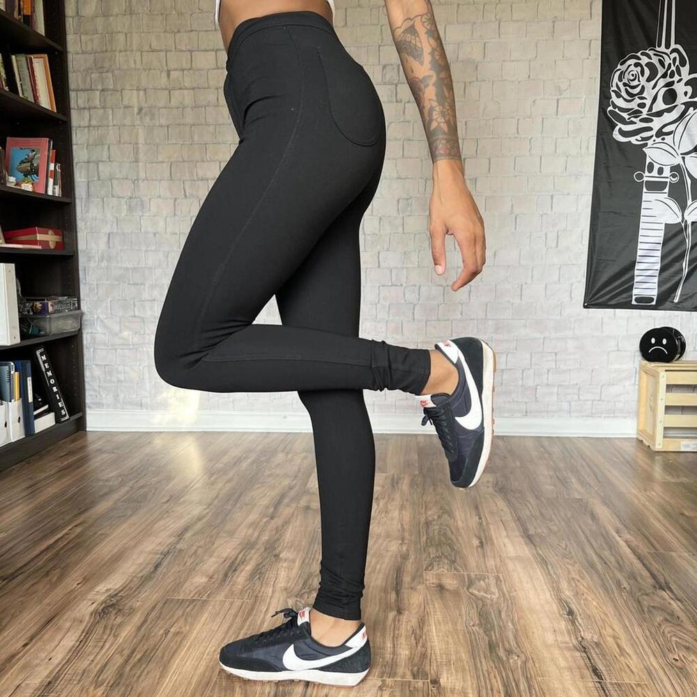 American Apparel Black Disco Pants